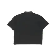 【現貨】Acne Studios 26SS 刺繡小logo 翻領Polo衫短袖T恤 黑色：圖片 2