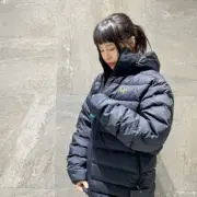 ARC'TERYX Thorium Ar 刺繡Logo 連帽保暖羽絨外套夾克 白鵝絨 黑金：圖片 2