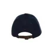 【預售】【過驗】Brunello Cucinelli 徽章字母刺繡 老帽鴨舌帽帽子棒球帽 BC 深藍色：圖片 2