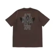 【現貨】【過驗】BAPE x AD originals 26SS 聯名 SSL JERSEY 猿人大頭後背字母印花 短袖T恤：圖片 2