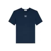 【預售】【女款】CELIN 26SS 凱旋門經典刺繡 logo 素色 短袖T恤 深藍/白色：圖片 2