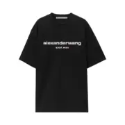 【預售】Alexander Wang 26SS 經典logo發泡印花字母 短袖T恤 四色：圖片 2