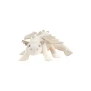 【現貨】【過驗】Jellycat Malachy Dragon 神話動物系列 雪龍白龍 安撫玩偶娃娃 26cm：圖片 2