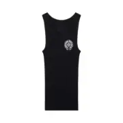 【現貨】Chrome Hearts 25FW 馬蹄梵文字母 純棉無袖背心內搭 CH 克羅心：圖片 2