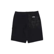 【618新品】Chrome Hearts Chino 克羅心 鍍銀五金後口袋拼皮十字架 牛仔短褲休閒褲：圖片 2
