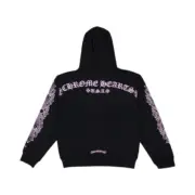 【預售】【雙11福利】Chrome Hearts 23FW 粉色十字花梵文字母 連帽衛衣帽衫帽T 克羅心：圖片 2