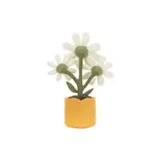 【現貨】【過驗】Jellycat 趣味植物系列 有趣的雛菊盆栽花 陪伴玩偶安撫玩偶娃娃生日禮物 34cm：圖片 2