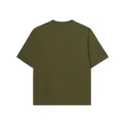 【預售】GUC 26SS 經典字母刺繡 短袖T恤 簡約素色 森林綠：圖片 2