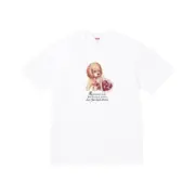 【預售】Sup FW25 WEEK17 Dust Tee 小狗紅貴賓愛心圖像短袖T恤 黑/白：圖片 3