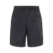 【預售】THUG CLUB 26SS Wrong Side Shorts 水洗重磅短褲棉褲運動褲休閒褲 水洗黑/灰：圖片 3