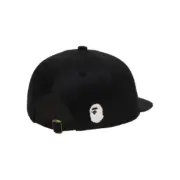 【預售】A bathing ape BAPE 26SS 猿人 鴨舌帽棒球帽老帽帽子 黑色：圖片 3
