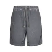 【預售】THUG CLUB 26SS Wrong Side Shorts 水洗重磅短褲棉褲運動褲休閒褲 水洗黑/灰：圖片 4