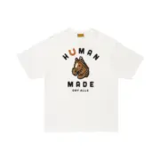 【預售】Human Made 26SS 馬年限定 生肖主題系列 馬頭印花 竹節棉 短袖T恤 黑/白：圖片 4