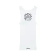 【現貨】Chrome Hearts 25FW 馬蹄梵文字母 純棉無袖背心內搭 CH 克羅心：圖片 5