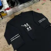 【預售】巴黎 BLC x UA 聯名 25SS 秀款 印花logo 簡約素色短袖T恤 安德瑪：圖片 6