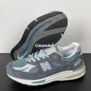 【預售】NB x KITH 991 V2 “Steel Blue” 灰藍 慢跑鞋運動鞋休閒鞋 U991KH2：圖片 10