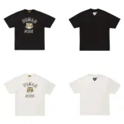 【預售】Human Made 25ss  胸前老虎字母印花 竹節棉 圓筒短袖T恤 黑/白