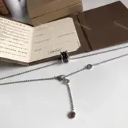 BVLGAI 寶格li 19FW Save The Children 慈善系列 黑陶磁925純銀 項鍊 吊墜：圖片 7