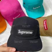 SUP 19FW Washed Canvas Camp Cap 五分割 露營帽老帽棒球帽帽子：圖片 6