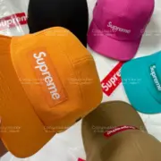 SUP 19FW Washed Canvas Camp Cap 五分割 露營帽老帽棒球帽帽子：圖片 9
