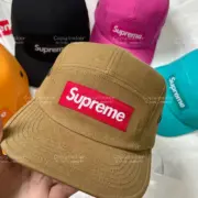 SUP 19FW Washed Canvas Camp Cap 五分割 露營帽老帽棒球帽帽子：圖片 12