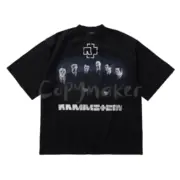 巴黎 BLC 21SS  Rammstein 德國戰車樂隊 聯名 短袖T恤：圖片 5