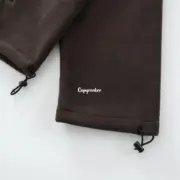 【預售】【雙11福利】M1U M1U 25SS 繆繆 字母Logo刺繡 搖粒絨 立領夾克外套 深棕：圖片 11