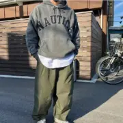 22AW NAUTICA 長谷川監制 重磅 蠟染 做舊 水洗 帽T 帽衫 連帽衛衣：圖片 2