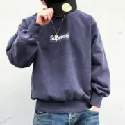 【預售】【雙11新品】SUP 25FW BoxLogo Crewneck 經典logo開裂印花 大學T大學踢圓領衛衣：圖片 7