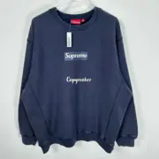 【預售】【雙11新品】SUP 25FW BoxLogo Crewneck 經典logo開裂印花 大學T大學踢圓領衛衣：圖片 15