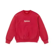 【預售】【雙11新品】SUP 25FW BoxLogo Crewneck 經典logo開裂印花 大學T大學踢圓領衛衣：圖片 5