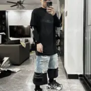 【618新品】【福利回饋】巴黎 BLC 24SS 重疊logo字母 短袖T恤：圖片 5