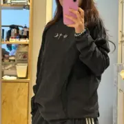 【現貨】THUG CLUB x AD originals 25FW 聯名 鍍銀炒雪花水洗 長袖T恤衛衣：圖片 5