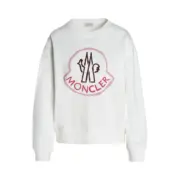 【預售】【2026新年福利】Moncler 25FW 蒙口 發泡印花重影印花 圓領衛衣大學T長袖