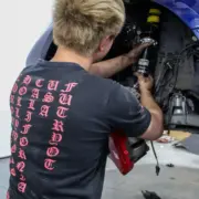 【預售】Chrome Hearts 21SS Pink Letter Pocket Tee 後背粉色梵文暗紋 短袖T恤 CH克羅心：圖片 4