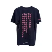 【預售】Chrome Hearts 21SS Pink Letter Pocket Tee 後背粉色梵文暗紋 短袖T恤 CH克羅心：圖片 2