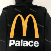 PALACE x  McDonald's 23FW 聯名 大M印花 帽T連帽衛衣帽衫：圖片 8