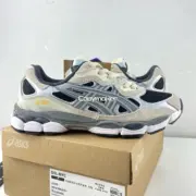 【618新品】【福利回饋】Asics GEL-NYC "urbancore" 跑步鞋休閒鞋運動鞋 米灰色 1201A789-001：圖片 6