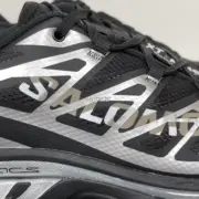 【預售】MM6 x Salomon XT-MM6 薩洛蒙 聯名 復古 運動鞋慢跑鞋休閒鞋 491070 馬吉拉 黑銀：圖片 6