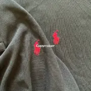 【現貨】【福利回饋免運】Ra1ph Lauren Polo 經典小馬刺繡 簡約素色 Polo衫短袖T恤 黑色：圖片 6