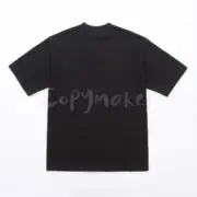 巴黎 BLC 22FW Script Logo T-shirt 草寫書寫體字母 短袖T恤：圖片 5