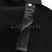 巴黎 BLC 22FW Script Logo T-shirt 草寫書寫體字母 短袖T恤：圖片 11