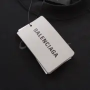 巴黎 BLC 22FW Script Logo T-shirt 草寫書寫體字母 短袖T恤：圖片 12