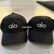【現貨】【過驗】alo yoga 經典刺繡字母 鴨舌帽棒球帽老帽帽子：圖片 5