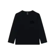 【預售】【福利回饋】Chrome Hearts 25FW 植絨十字架 長袖T恤 CH 克羅心 黑色/灰色：圖片 5