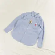 Carhartt WIP 23SS 卡哈特 Clink Heart 愛心小標口袋 襯衫薄夾克 藍色：圖片 10