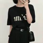 【現貨】【全套包裝】CELIN 24FW 哥德字母 刺繡logo 素色 短袖T恤：圖片 4