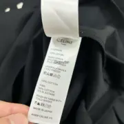 【現貨】【全套包裝】CELIN 24FW 哥德字母 刺繡logo 素色 短袖T恤：圖片 15