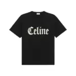 【現貨】【全套包裝】CELIN 24FW 哥德字母 刺繡logo 素色 短袖T恤