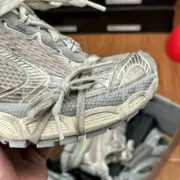 【預售】巴黎 BLC 3XL 時尚復古作舊 增高 老爹鞋 休閒鞋 XXXL 香檳色：圖片 13